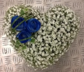 Gypsophila Heart